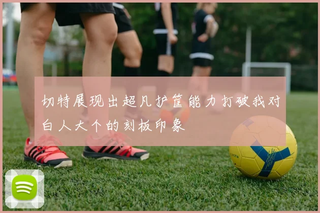 切特展现出超凡护筐能力打破我对白人大个的刻板印象